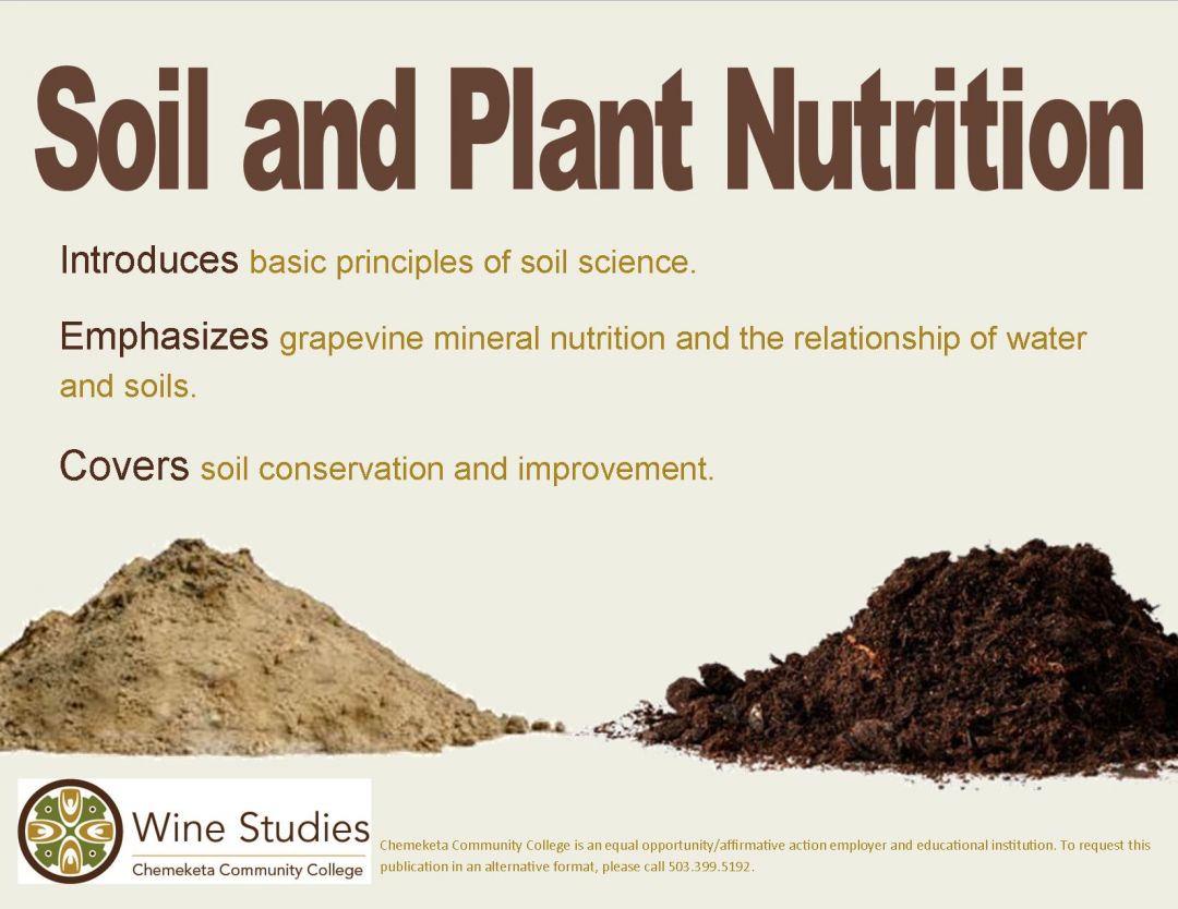 Soil and Plant Nutrition