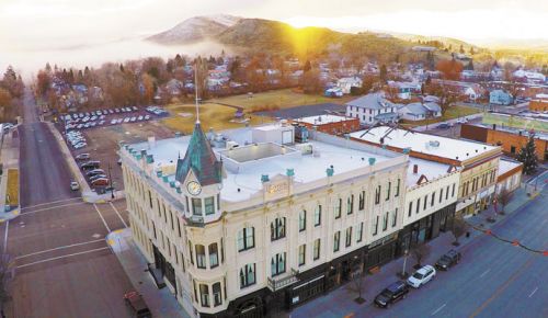 The Geiser Grand Hotel was restored by Barbara Sidway and her husband, Dwight; the Baker City landmark stands majestically downtown. ##Photo provided