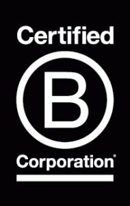 Wineries that are certified B Corps can add this logo to their back labels.