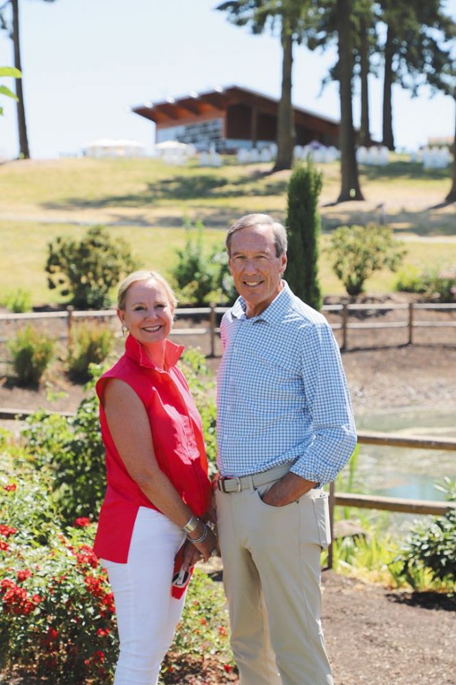 LaRue and Bill Stoller. ## Photo provided by Stoller Wine Group LaRue and Bill Stoller. ## Photo provided by Stoller Wine Group