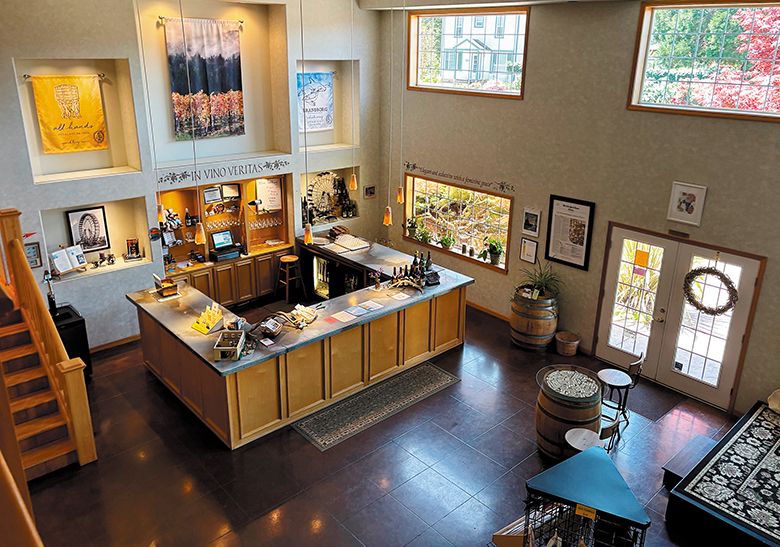 The inside of Brandborg Winery’s tasting room. ## Photo provided by Brandborg Vineyard & Winery The inside of Brandborg Winery’s tasting room. ## Photo provided by Brandborg Vineyard & Winery