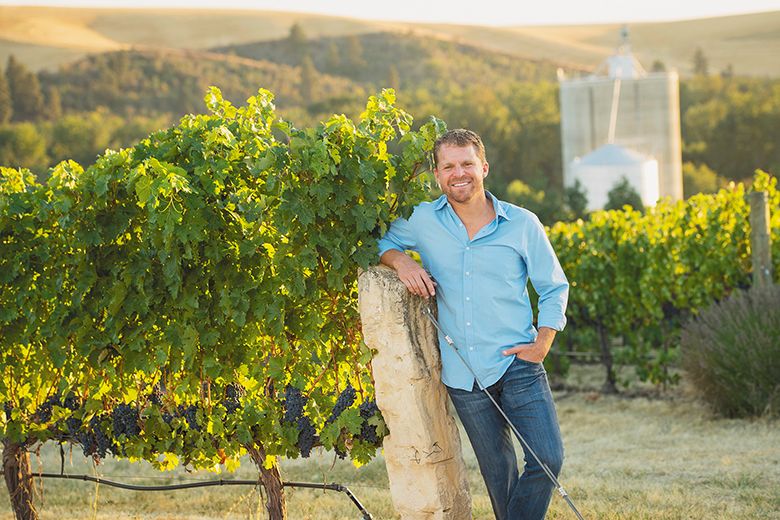 Chris Figgins, CEO & winemaking director, Figgins Family Wine Estates. ##Photo provided By Leonetti Cellar
