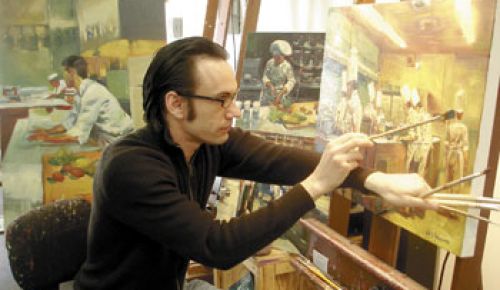 Christopher M. continues to be recognized and acclaimed by art critics and collectors alike for his ability to capture some of today s most celebrated chefs in their element. Christopher M. continues to be recognized and acclaimed by art critics and collectors alike for his ability to capture some of today s most celebrated chefs in their element.