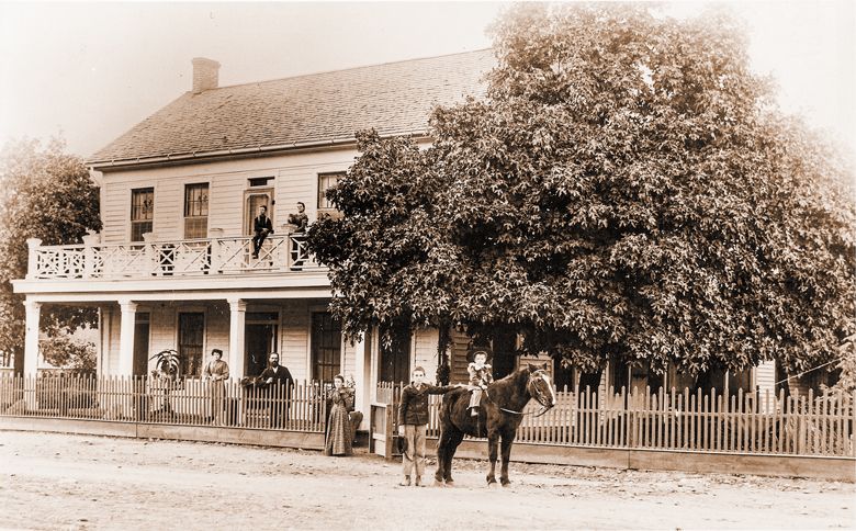 The Rock Point Stage Hotel opened to the public on February 8, 1865. Now part of the National Register of Historic Places, the Rock Point Stage Hotel is home to Del Rio Vineyard’s tasting room.##Photo provided