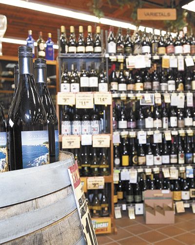 Roth’s Fresh Market in McMinnville carries a great selection of Oregon wines. Photo by Marcus Larson/News-Register
