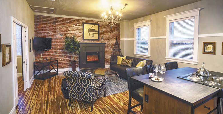 With two locations in the heart of downtown McMinnville, 3rd Street Flats offers uniquely inspired lodging. Photo provided