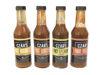 The Czar’s Fine Foods lineup of sauces were introduced in the fall of 2011.