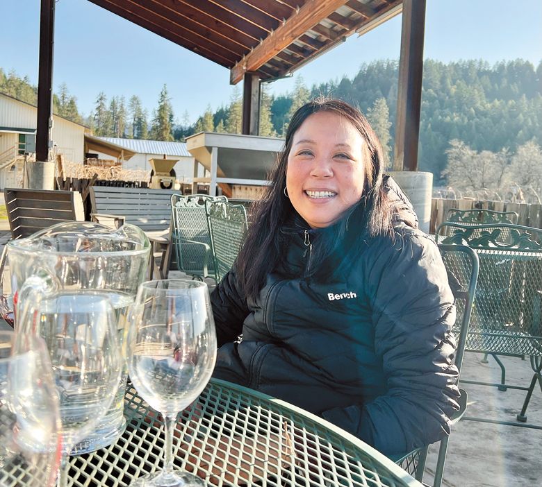 Stephanie Pao, winemaker at Foris Vineyards and Winery. ##Photo by Sarah Murdoch