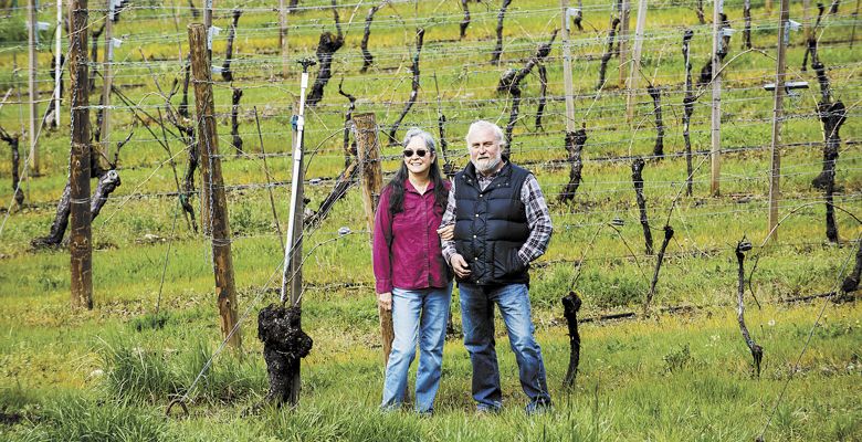Ted and Teri Gerber planted Foris Vineyards in 1972. Foris is the southernmost winery in the state, merely miles from the Oregon-California border. ##Photo by Kathryn Elsesser