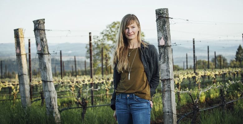 Lauren Eisold, Atlas Vineyard Management. ##Photo by Kathryn Elsesser