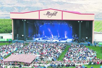 Maryhill’s 2010 Summer Concert series featured major acts like Jackson
Browne.  Photo provided.