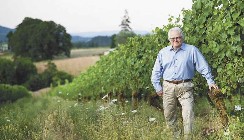 Harry Peterson-Nedry, was the first to plant a vineyard in what is now the Ribbon Ridge AVA. ##Photo by Andrea Johnson