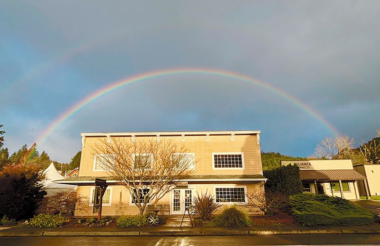 A rainbow over Brandborg Winery in Elkton. ## Photo provided by Brandborg Vineyard & Winery A rainbow over Brandborg Winery in Elkton. ## Photo provided by Brandborg Vineyard & Winery