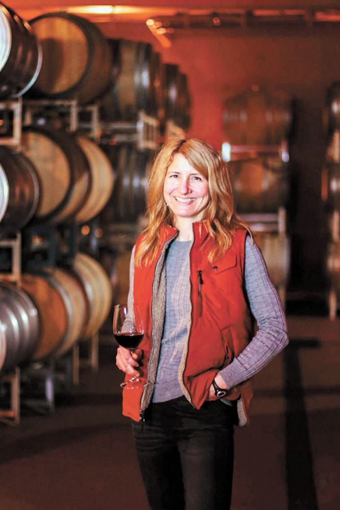 Leigh Brown, founder and winemaker at Lolati Wines. ##Photo courtesy of Lolati Wines