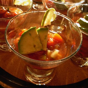 An appetizer with flair.