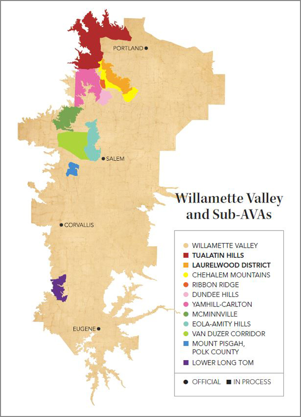 North Coast Ava Map