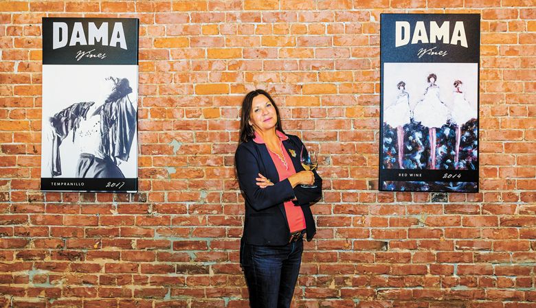 DAMA Wines’ winemaker and co-owner Mary Derby. ##Photo by Richard Duval DAMA Wines’ winemaker and co-owner Mary Derby. ##Photo by Richard Duval