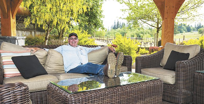 Bethany Vineyards founder Walt Houser named the winery after the love of his life, his wife, Bethany.##Photo by Del Munroe