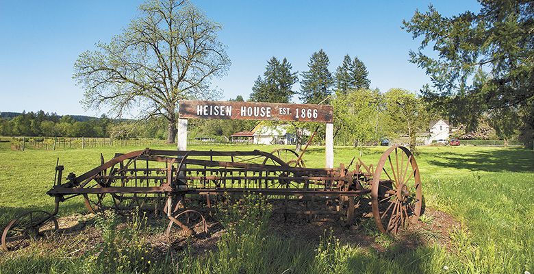 Heisen House is a National and State Historic Site; it was built almost 150 years ago.##Photo by Del Munroe