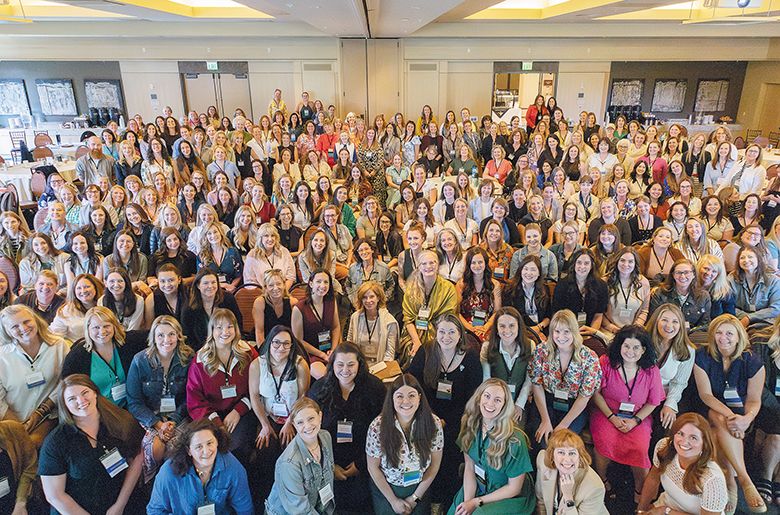 A group of attendees at the seventh annual Women in Wine Conference. ## Photo credit: Fahrner Creative A group of attendees at the seventh annual Women in Wine Conference. ## Photo credit: Fahrner Creative