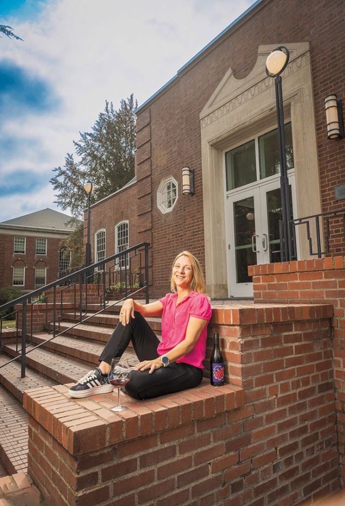 Toni Ketrenos, Linfield University&rsquo;s New Wine Education Director. ## Photo by F. Miller Photography