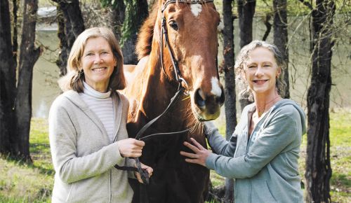 Véronique Boss-Drouhin of Domaine Drouhin Oregon and Roserock Oregon, and Isabelle Dutartre of De Ponte Cellars. ##Photo by Kathryn Elsesser Véronique Boss-Drouhin of Domaine Drouhin Oregon and Roserock Oregon, and Isabelle Dutartre of De Ponte Cellars. ##Photo by Kathryn Elsesser
