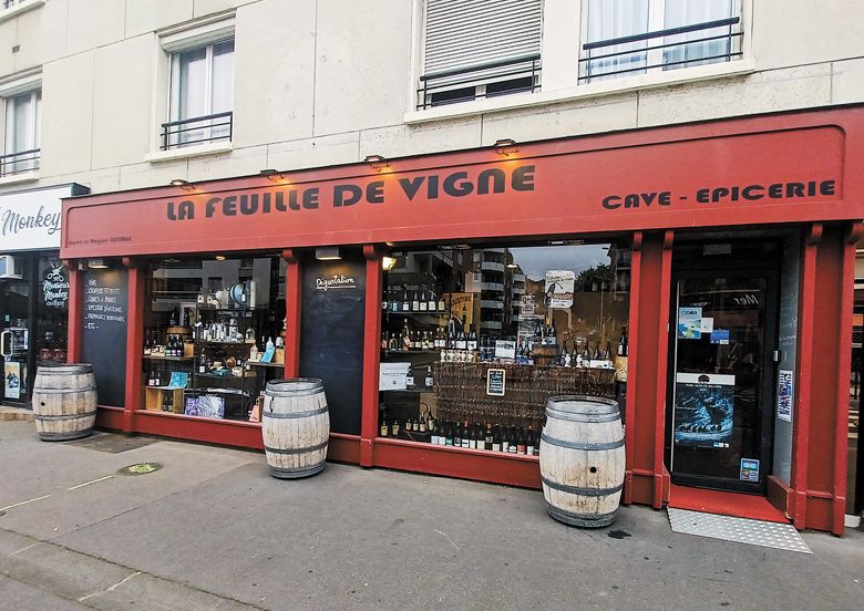 La Feuille de Vigne wine shop, specializing in French wines, called The Grapeleaf. ##Photo by Mélodie Picard La Feuille de Vigne wine shop, specializing in French wines, called The Grapeleaf. ##Photo by Mélodie Picard