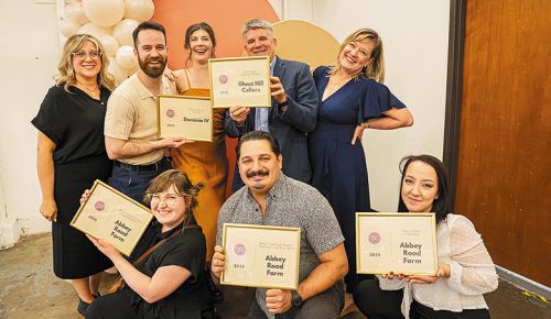 Some of the many Willamette Valley wine professionals honored at the event. ## Photo provided by Cellar Stars Awards