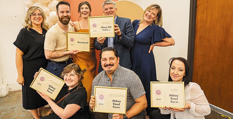 Some of the many Willamette Valley wine professionals honored at the event. ## Photo provided by Cellar Stars Awards