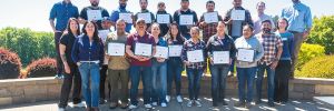 AHIVOY&rsquo;s 2026 cohort graduates during the graduation ceremony at Chemeketa Community College&rsquo;s Eola campus.
## Photo provided by AHIVOY