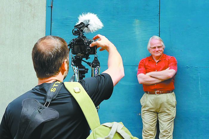 Other Oregon wine personalities star in the new movie, including Harry Peterson-Nedry of Chehalem Wines. Other Oregon wine personalities star in the new movie, including Harry Peterson-Nedry of Chehalem Wines.