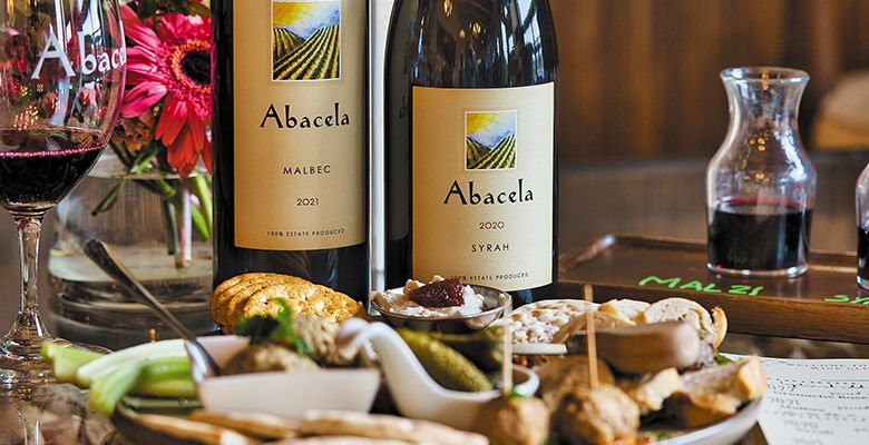 Charcuterie and wine at Abacela’s Vine & Wine Center. ## Photo provided by Abacela