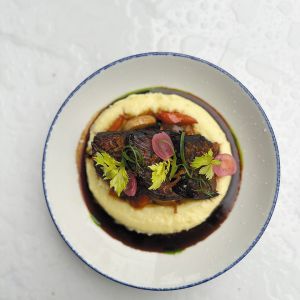 Red Wine-Braised Beef Short Ribs ## Photo provided by Amaterra