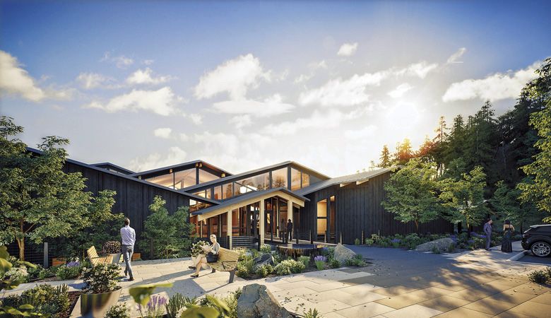 An artist rendering of the soon-to-be-open Amaterra in Portland. ##Image provided