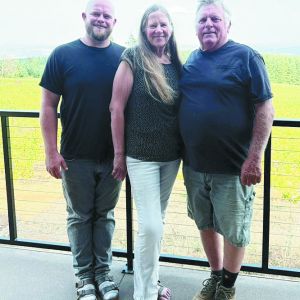 Andrew, Lynn and John Albin ## Photo provided by Six Peaks Winery