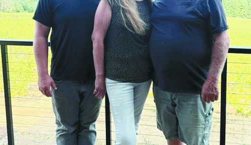 Andrew, Lynn and John Albin ## Photo provided by Six Peaks Winery
