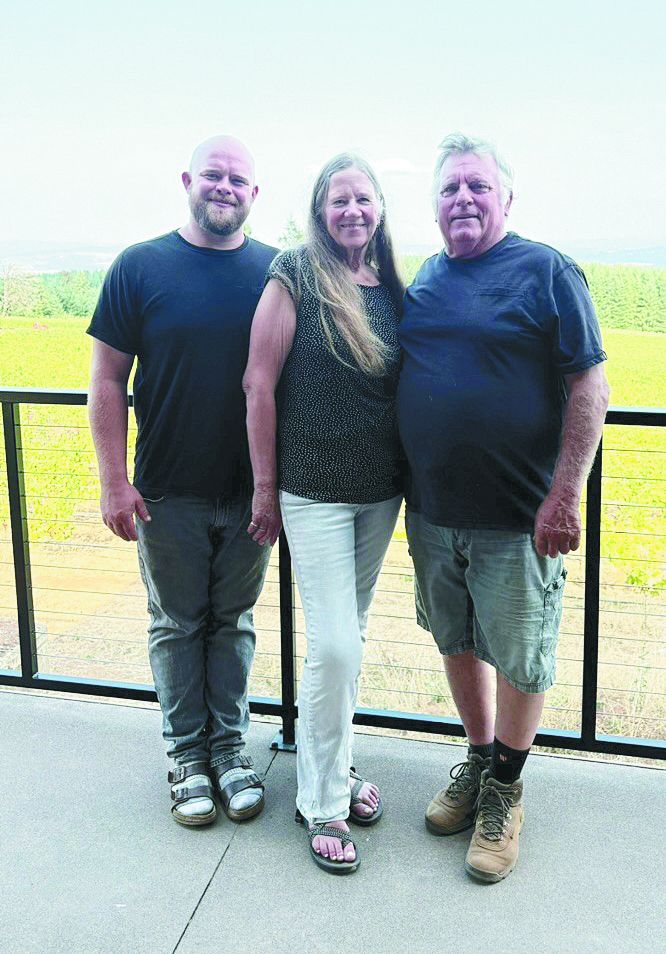 Andrew, Lynn and John Albin ## Photo provided by Six Peaks Winery