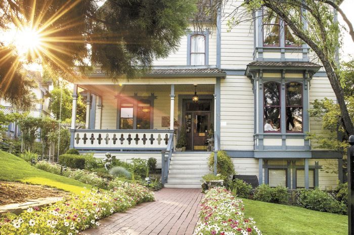 The Winchester Inn received its moniker due to the “mystery” surrounding much of its structure. In the 1960s, the owner noted many doors walled over, stairs inside closets and windows boarded up. This reminded her of the famous “Winchester Mystery House” in San Jose, Calif. Since the house was locally well known as the “Winchester House” they agreed that, indeed, they would keep the Inn’s name. Photo by Andrea Johnson. The Winchester Inn received its moniker due to the “mystery” surrounding much of its structure. In the 1960s, the owner noted many doors walled over, stairs inside closets and windows boarded up. This reminded her of the famous “Winchester Mystery House” in San Jose, Calif. Since the house was locally well known as the “Winchester House” they agreed that, indeed, they would keep the Inn’s name. Photo by Andrea Johnson.