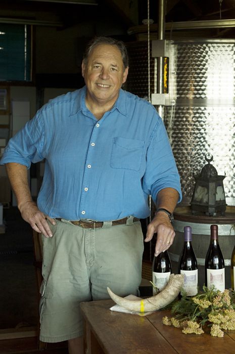 Brick House co-owner/winemaker Doug Tunnell displays a Cowhorn and botanicals used in making Biodynamic preparations. Brick House co-owner/winemaker Doug Tunnell displays a Cowhorn and botanicals used in making Biodynamic preparations.