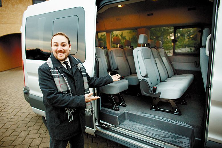 Stefan Czarnecki of Black Tie Tours. ## Photo provided by Black Tie Tours Stefan Czarnecki of Black Tie Tours. ## Photo provided by Black Tie Tours