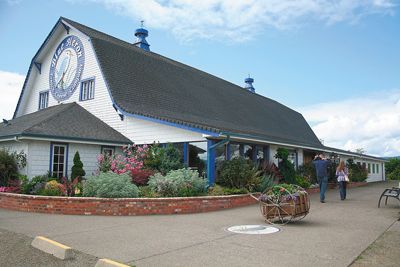 Blue Heron French Cheese Company in Tillamook offers a variety of cheese, wine and gourmet items.