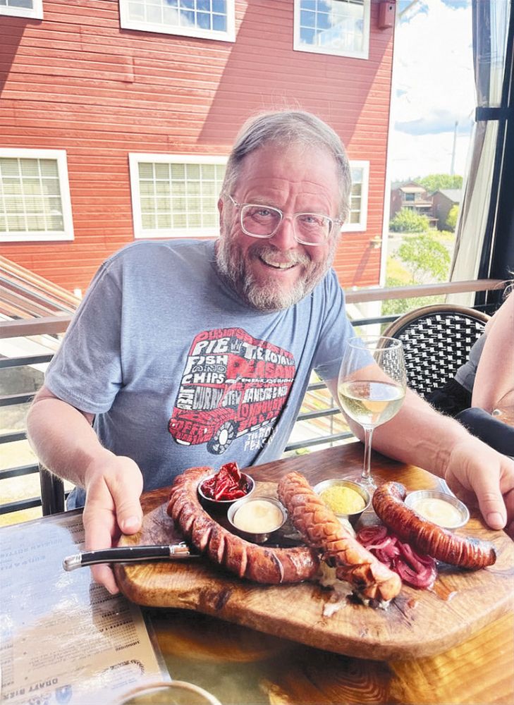Brad Ford, Illahe Vineyards&rsquo; owner, winemaker, vineyard manager and... grillmaster. ## Photo provided by Illahe Vineyards