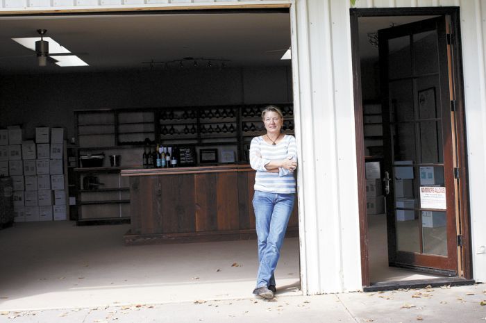 Linda Donovan inside her new tasting room at Valley View Orchard. Linda Donovan inside her new tasting room at Valley View Orchard.