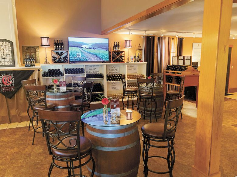 The Dundee Cathedral Ridge tasting room.##Photo provided by Cathedral Ridge Winery