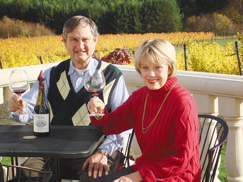Cardwell Hill Cellars’ owners Dan and Nancy Chapel. ## Photo provided by Cardwell Hill Cellars Cardwell Hill Cellars’ owners Dan and Nancy Chapel. ## Photo provided by Cardwell Hill Cellars