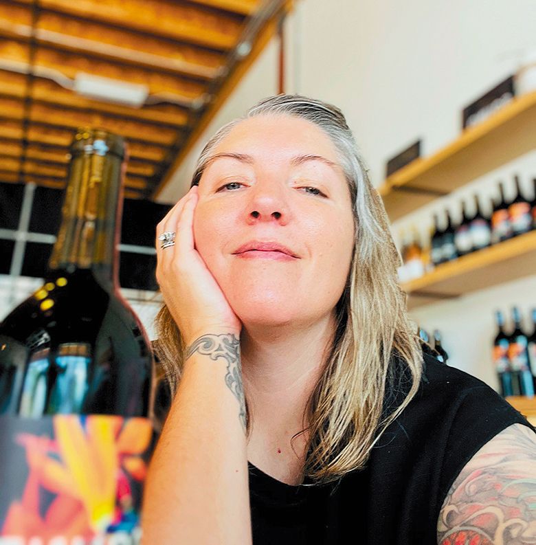 Sound & Vision Wine Co. s co-founder Carmen Nydegger. ##Photo provided by Sound & Vision Wine Co. Sound & Vision Wine Co. s co-founder Carmen Nydegger. ##Photo provided by Sound & Vision Wine Co.