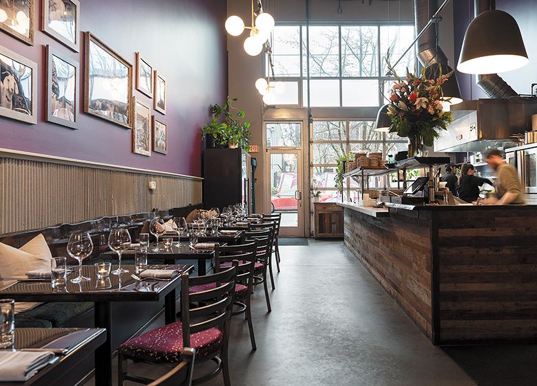 Interior of 82 Acres Restaurant, in S.E. Portland. ## Photo by Carter Hiyama