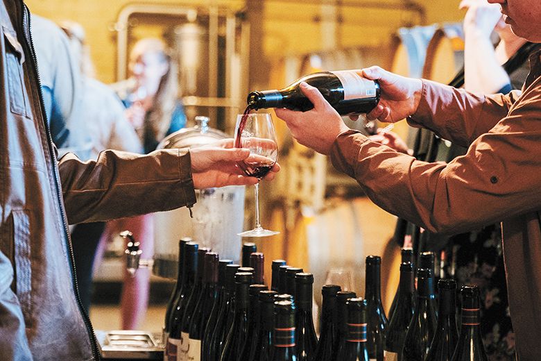Attendees during the Grand Tasting event at the Celebration of Syrah. ##Photo provided by McMenamins Attendees during the Grand Tasting event at the Celebration of Syrah. ##Photo provided by McMenamins