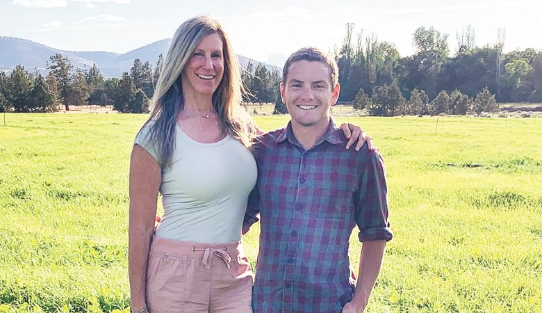 Linda Lattavo and Grant Scholz purchased 42.1 acres on the west side of Redmond and are currently preparing the land for vines. ##Photo provided