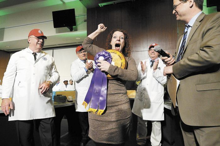 In March, Marieke Penterman of Holland s Family Cheese won first place with her Marieke Mature Gouda at the 2013 U.S. Championship Cheese Contest held at Lambeau Field in Green Bay, WI. In March, Marieke Penterman of Holland s Family Cheese won first place with her Marieke Mature Gouda at the 2013 U.S. Championship Cheese Contest held at Lambeau Field in Green Bay, WI.